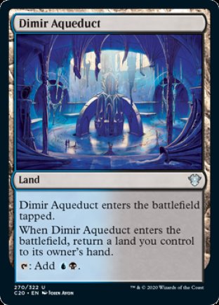 Dimir Aqueduct | Commander 2020