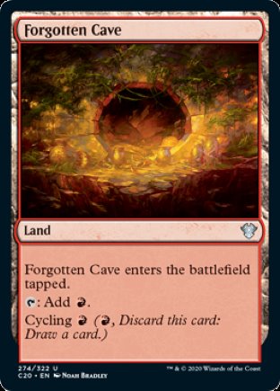 Forgotten Cave | Commander 2020