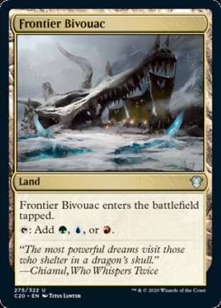 Frontier Bivouac | Commander 2020