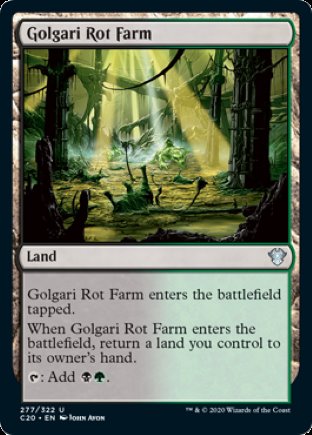 Golgari Rot Farm | Commander 2020