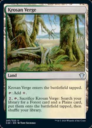 Krosan Verge | Commander 2020