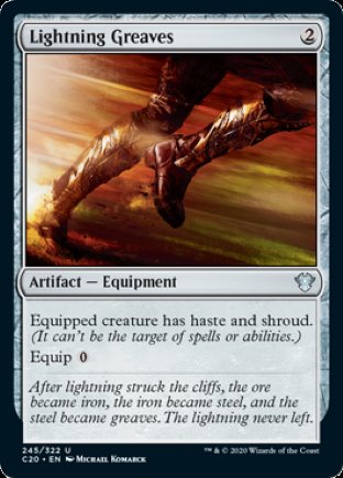 Lightning Greaves | Commander 2020