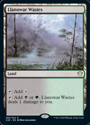 Llanowar Wastes | Commander 2020