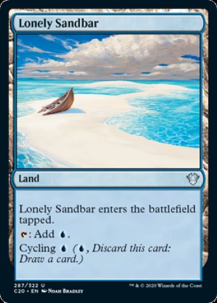 Lonely Sandbar | Commander 2020