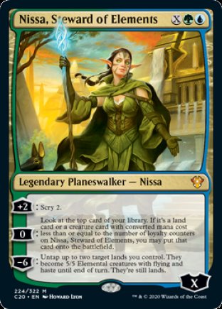 Nissa, Steward of Elements | Commander 2020