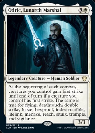 Odric, Lunarch Marshal | Commander 2020