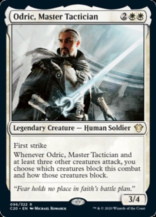 Odric, Master Tactician | Commander 2020
