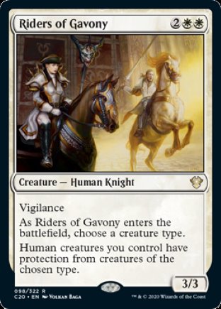 Riders of Gavony | Commander 2020