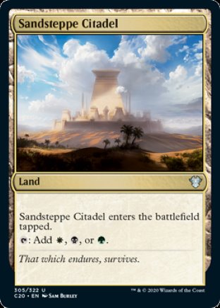 Sandsteppe Citadel | Commander 2020