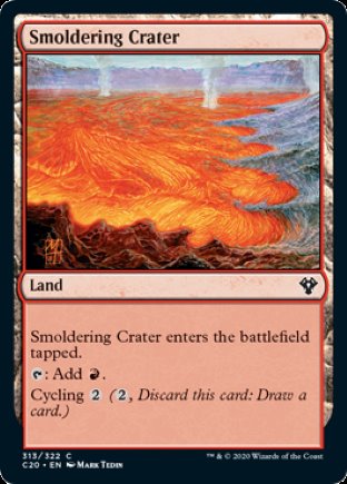 Smoldering Crater | Commander 2020