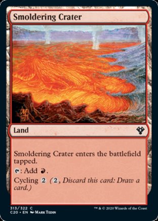 Smoldering Crater | Commander 2020