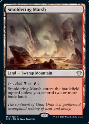 Smoldering Marsh | Commander 2020