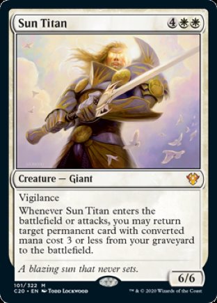 Sun Titan | Commander 2020