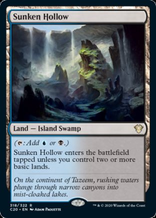 Sunken Hollow | Commander 2020