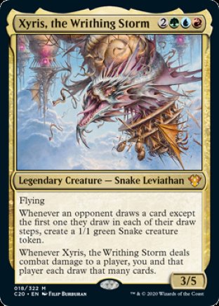 Xyris, the Writhing Storm | Commander 2020