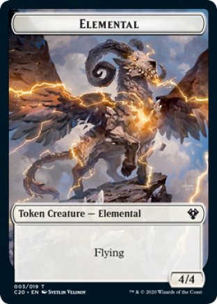 Elemental token | Commander 2020