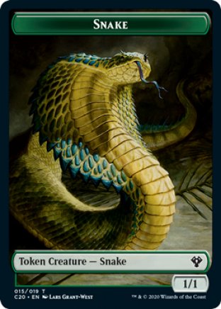 Snake token | Commander 2020