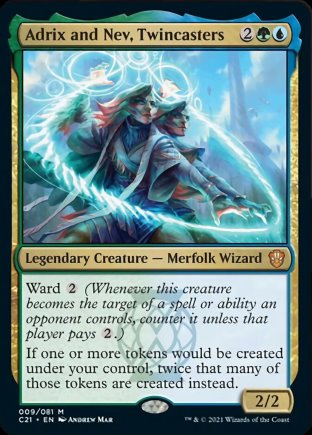 Adrix and Nev, Twincasters | Commander 2021