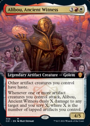 Alibou, Ancient Witness | Commander 2021