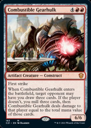 Combustible Gearhulk | Commander 2021