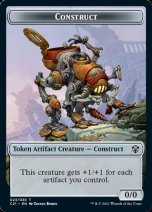 Construct token | Commander 2021