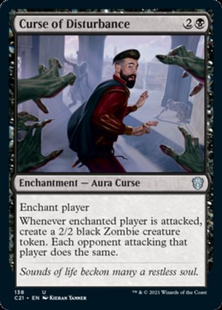 Curse of Disturbance | Commander 2021