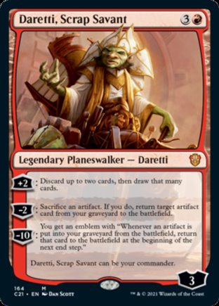 Daretti, Scrap Savant | Commander 2021