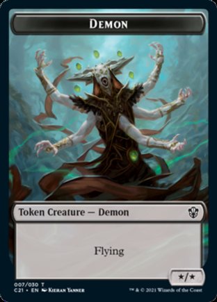Demon token | Commander 2021