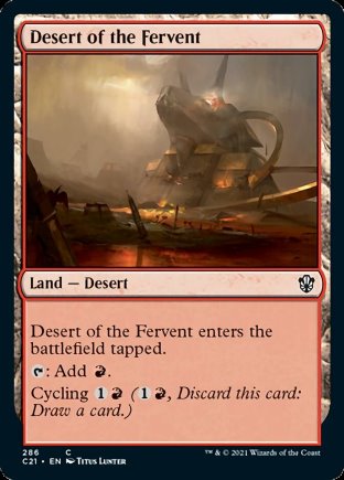 Desert of the Fervent | Commander 2021