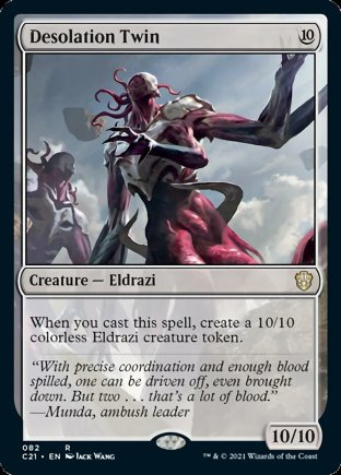 Desolation Twin | Commander 2021