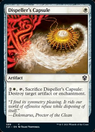Dispeller’s Capsule | Commander 2021