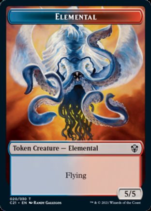 Elemental token | Commander 2021