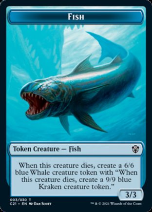 Fish token | Commander 2021