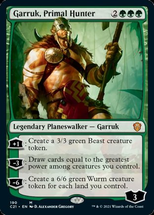 Garruk, Primal Hunter | Commander 2021