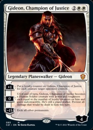 Gideon, Champion of Justice | Commander 2021