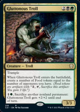 Gluttonous Troll | Commander 2021