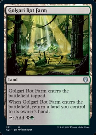 Golgari Rot Farm | Commander 2021
