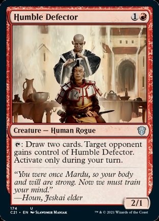 Humble Defector | Commander 2021