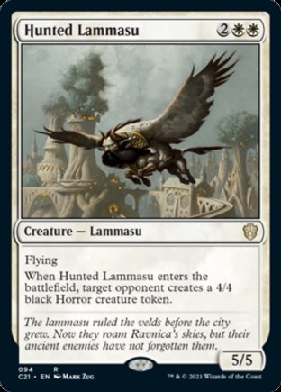 Hunted Lammasu | Commander 2021