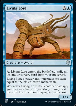 Living Lore | Commander 2021