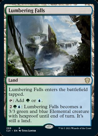Lumbering Falls | Commander 2021