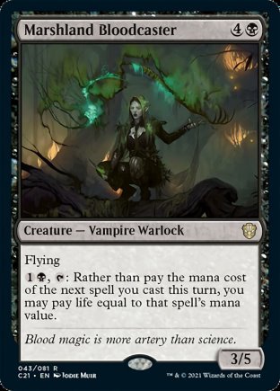 Marshland Bloodcaster | Commander 2021