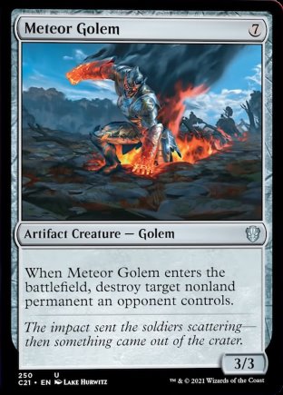 Meteor Golem | Commander 2021