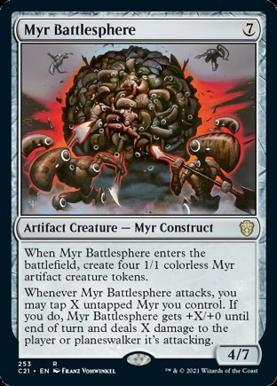 Myr Battlesphere | Commander 2021