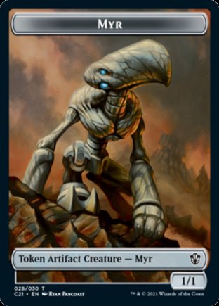 Myr token | Commander 2021