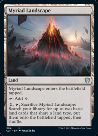 Myriad Landscape | Commander 2021