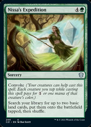 Nissa’s Expedition | Commander 2021