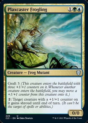 Plaxcaster Frogling | Commander 2021