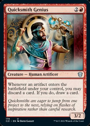 Quicksmith Genius | Commander 2021