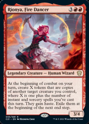 Rionya, Fire Dancer | Commander 2021